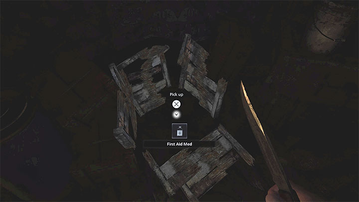 Do odzyskania utraconego zdrowia wykorzystywane są butelki z lekarstwem First Aid Med - Resident Evil Village: Rany - jak leczyć? - Resident Evil Village - poradnik do gry
