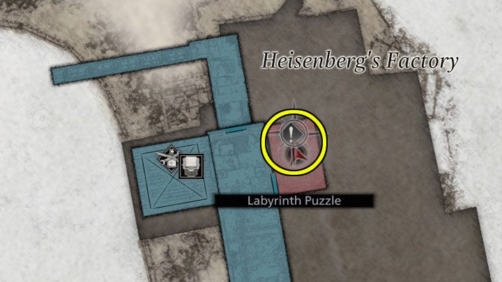 Czwartą zagadkę z makietą możecie znaleźć podczas eksploracji fabryki Heisenbergs Factory w końcowej fazie gry - Resident Evil Village: Zagadka z labiryntem - rozwiązanie - Resident Evil Village - poradnik do gry
