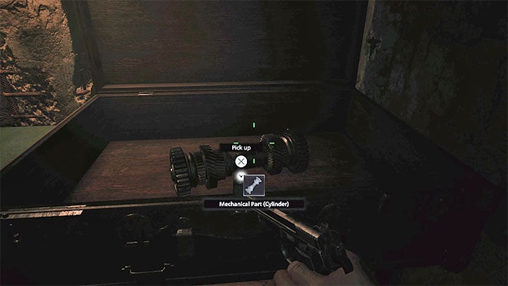 Po wysadzeniu ściany zbadajcie skrytkę, w której jest m - Resident Evil Village: Fabryka/Heisenbergs Factory - Skarby/Treasures, lista - Resident Evil Village - poradnik do gry