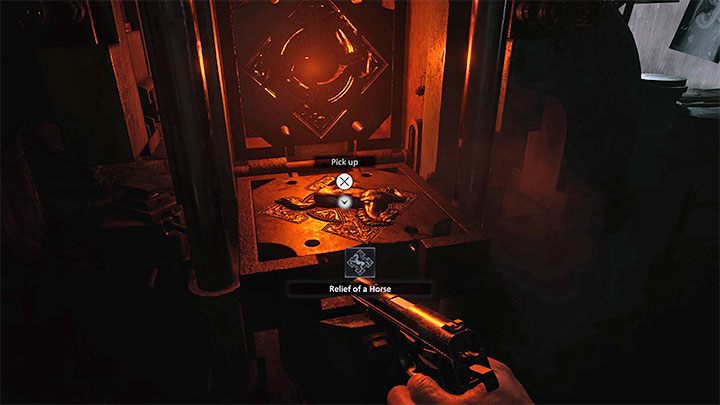 Musicie docelowo powrócić do odlewni Foundry i użyć pozyskanej niedawno formy Relief Mold na maszynie odlewniczej Casting Machine - Resident Evil Village: Przejście przez poziom B4 - solucja - Resident Evil Village - poradnik do gry