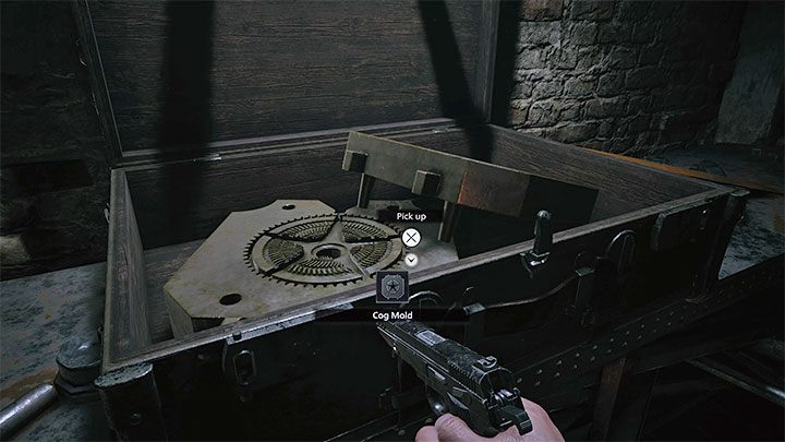 W kolejnej sali znajduje się zapasowy generator Backup Generator, ale chwilowo jest on nieaktywny, bo potrzebuje koła zębatego (Cog) - Resident Evil Village: Przejście przez poziom B4 - solucja - Resident Evil Village - poradnik do gry