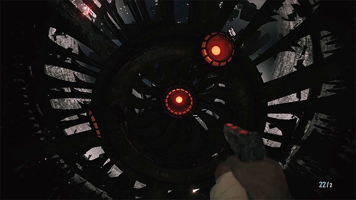 Waszym zadaniem jest przedostanie się na sam szczyt szybu Grinder Shaft, ale w zrealizowaniu tego planu będzie przeszkadzało wielkie pracujące ostrze - Resident Evil Village: Przejście przez poziom B3 - solucja - Resident Evil Village - poradnik do gry