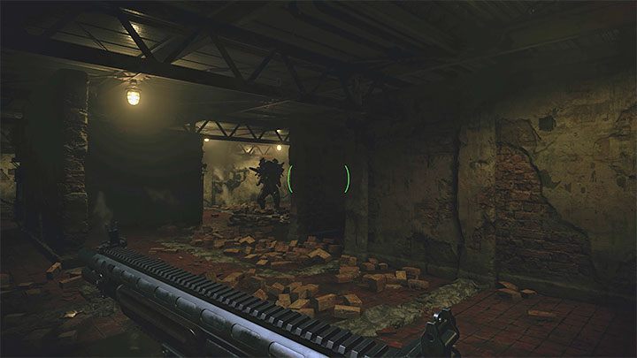 Wkroczcie do większego pomieszczenia, które sąsiaduje z opisanym powyżej - Resident Evil Village: Pokonanie Prototype Sturm i Heisenberga - solucja - Resident Evil Village - poradnik do gry