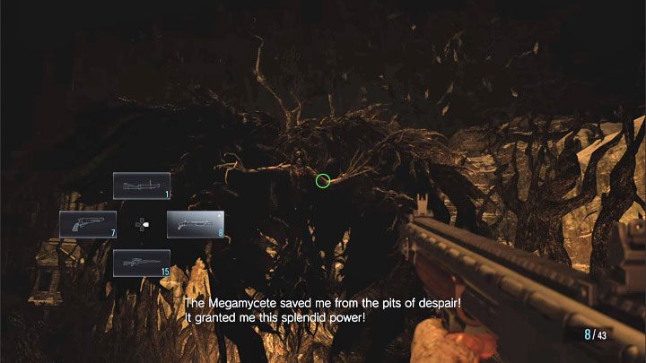 Kolejna forma Mirandy to forma anioła, w której Rose jest w stanie lewitować i latać na niewielkiej odległości nad areną - Resident Evil Village: Finałowe starcie z Mirandą - solucja, opis przejścia - Resident Evil Village - poradnik do gry