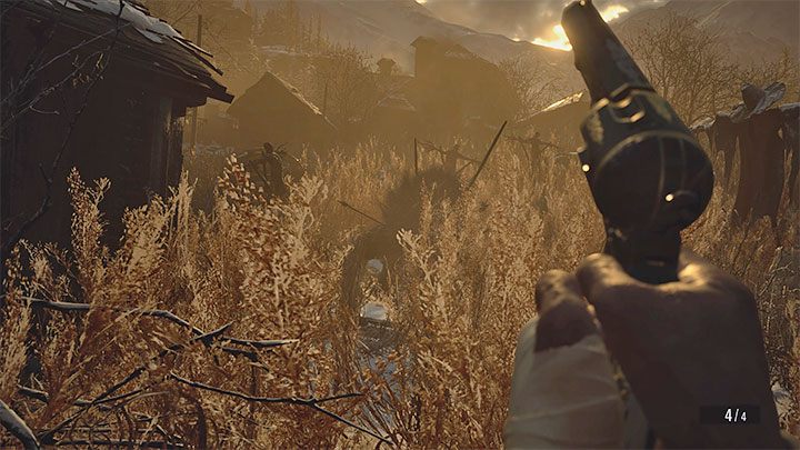 Po tym jak powrócicie z okolic zbiornika (Reservoir) możecie odwiedzić pole Fallow Plot z powyższego obrazka - dla przypomnienia znajduje się ono pomiędzy kościołem Church i domem Luizy Luizas House - Resident Evil Village: Duże wilkołaki/Varcolac - jak pokonywać? - Resident Evil Village - poradnik do gry