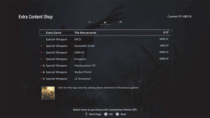 Tryb Mercenaries Mode jest początkowo niedostępny - Resident Evil Village: Tryb The Mercenaries Mode - Resident Evil Village - poradnik do gry