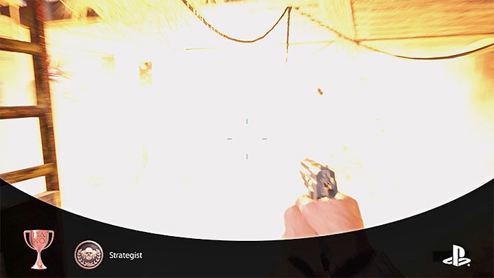 Zaczekajcie aż lykany zniszczą barykadę i aż większa ich grupa wpadnie do chatki - Resident Evil Village: Trofea/Osiągnięcia - lista - Resident Evil Village - poradnik do gry