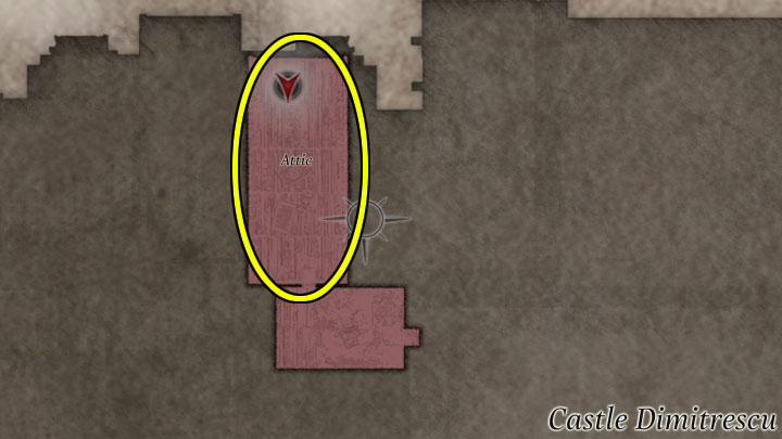 6/20 Koziołka możecie znaleźć po dotarciu na strych (Attic) - Resident Evil Village: Koziołki/Goats of Warding - opisy, lista wszystkich - Resident Evil Village - poradnik do gry