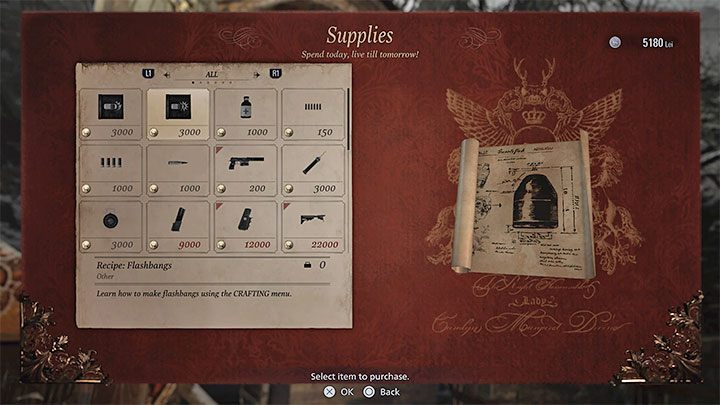 W celu stworzenia jakiegoś przedmiotu musicie posiadać - Resident Evil Village: Crafting - Resident Evil Village - poradnik do gry