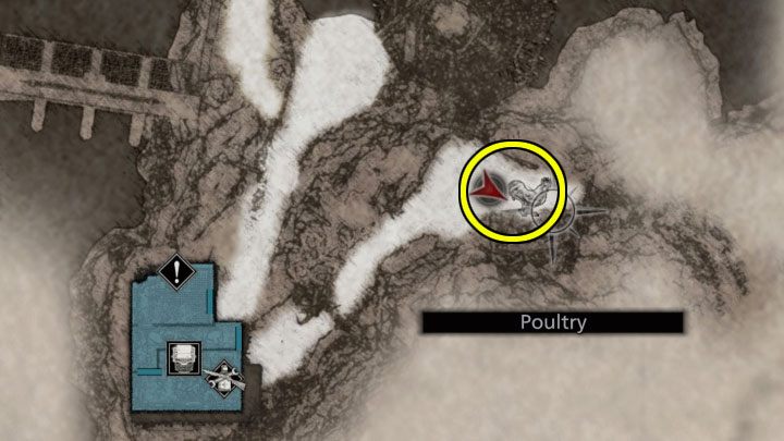 Notatka leży na siedzieniu wraku pick-upa, który odnajdziecie niedługo po odwiedzeniu stróżówki (Guardhouse) po raz pierwszy i wyruszeniu w stronę wiatraków - Resident Evil Village: Zbiornik/Reservoir - Akta (Files), lista - Resident Evil Village - poradnik do gry