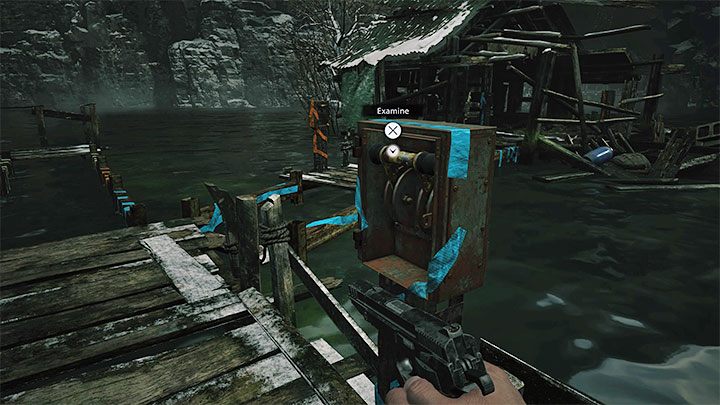 1 - Resident Evil Village: Przeprawa przez zbiornik, unikanie ryby - solucja - Resident Evil Village - poradnik do gry