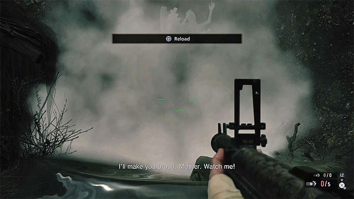 Moreau pojawi się po tym jak dostatecznie oddalicie się od miejsca zeskoczenia na arenę walk - Resident Evil Village: Pokonanie bossa Moreau i opuszczenie zbiornika - solucja - Resident Evil Village - poradnik do gry