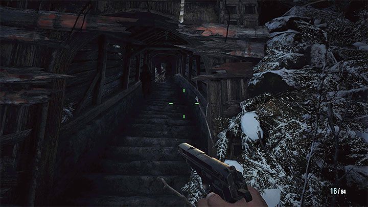 Niedługo po rozpoczęciu eksploracji nowej części mapy świata dotrzecie do rozwidlenia - Resident Evil Village: Przeprawa przez Twierdzę/Stronghold - solucja - Resident Evil Village - poradnik do gry