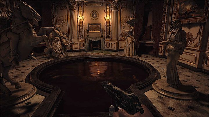 1 - Resident Evil Village: Zagadka z 4 posągami - rozwiązanie - Resident Evil Village - poradnik do gry