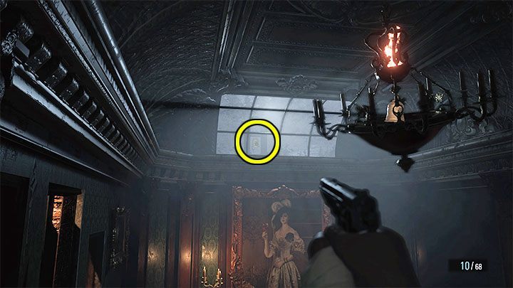 Piąty dzwon możecie ostrzelać z tego samego miejsca, z którego trafiliście w czwarty dzwon - Resident Evil Village: Zagadka z 5 dzwonami - rozwiązanie - Resident Evil Village - poradnik do gry