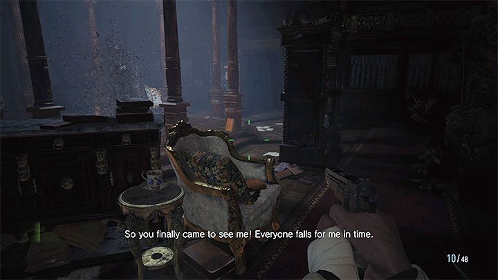 Starcie z ostatnią trzecią córką Lady Dimitrescu załączy się po dotarciu do biblioteki Library na piętrze 2F zamku - Resident Evil Village: 3 wampirza córka - boss, jak pokonać? - Resident Evil Village - poradnik do gry