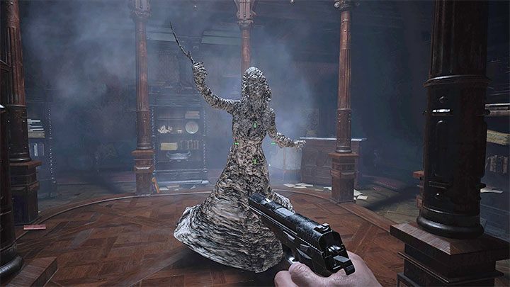 Na terenie biblioteki możecie odnajdywać amunicję i w pokonaniu córki najlepiej sprawdzi się strzelba - Resident Evil Village: 3 wampirza córka - boss, jak pokonać? - Resident Evil Village - poradnik do gry