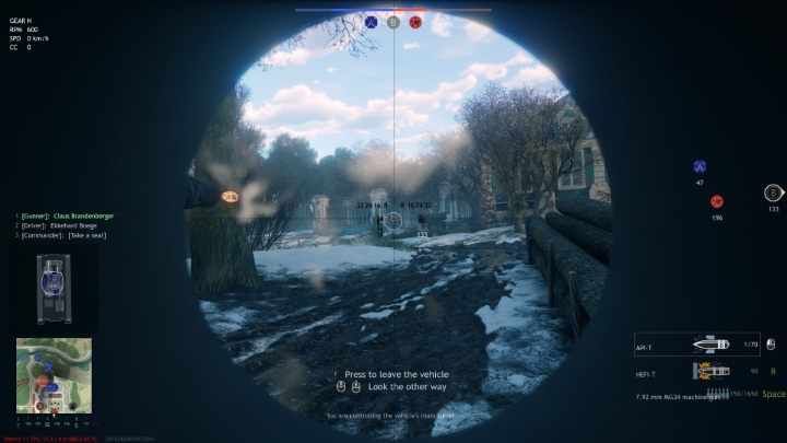 W starciach z piechotą najlepiej sprawdza się działko. - Enlisted: Czołgi - porady, sterowanie - Enlisted - poradnik do gry