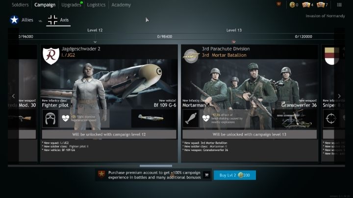 Odblokowywanie nowych oddziałów w pewien sposób odbywa się automatycznie poprzez ciągłą grę w Enlisted - Enlisted: Nowe oddziały - jak odblokować i dodać do bitwy? - Enlisted - poradnik do gry