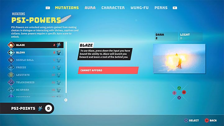 Specjalne moce są odmianą aktywnych mutacji w grze - Biomutant: Porady na start - Biomutant - poradnik do gry