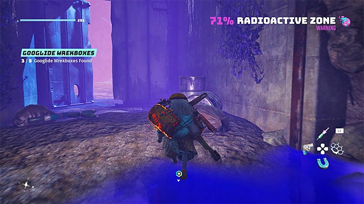 Podczas przemierzania wielkiego otwartego świata gry Biomutant musicie mieć świadomość tego, że niektóre z terenów do zbadania są skażone i jest to symbolizowane ostrzeżeniem w prawym górnym narożniku ekranu, któremu towarzyszy procentowy wskaźnik zagrożenia - musicie opuścić niebezpieczne miejsce z - Biomutant: Porady na start - Biomutant - poradnik do gry