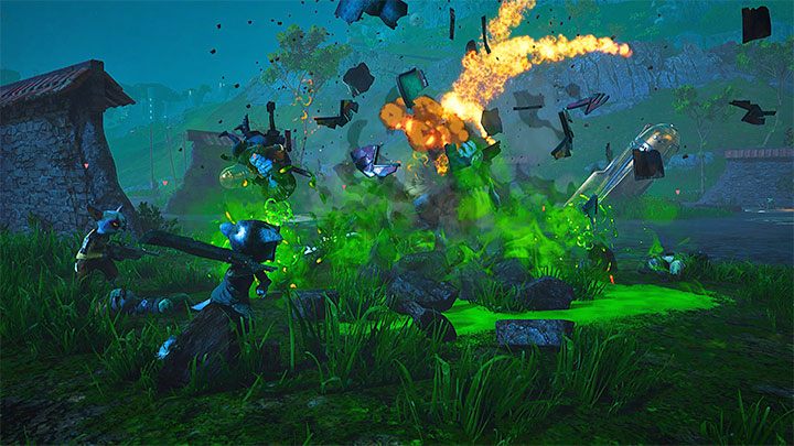 W grze Biomutant funkcjonują 4 podstawowe żywioły - Biomutant: Statusy, odporności na żywioły - Biomutant - poradnik do gry