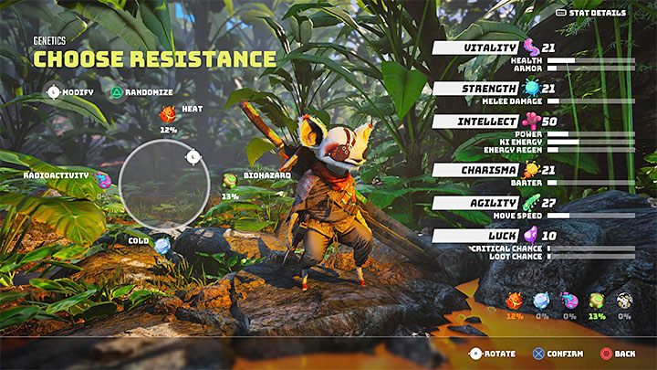 Chcąc bronić się przed efektami działania różnych żywiołów możecie przede wszystkim dążyć do zwiększania swojej odporności (Resistance) na nie - Biomutant: Statusy, odporności na żywioły - Biomutant - poradnik do gry