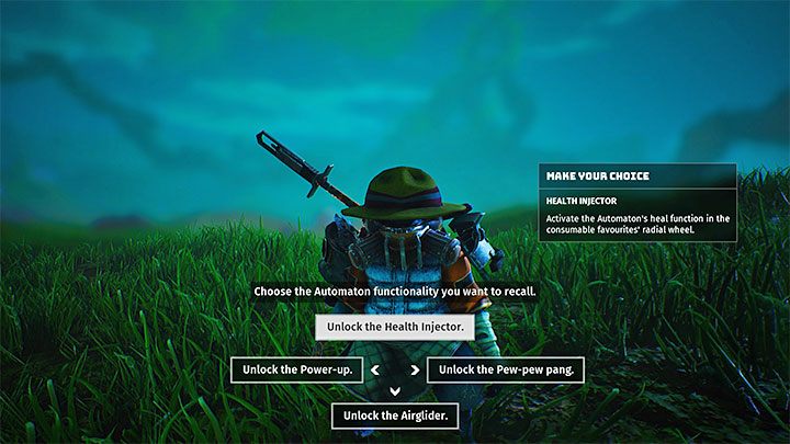 W dalszej fazie kampanii pojawi się możliwość odblokowywania nowych funkcji dla Automatona, czyli mechanicznego peta towarzyszącego bohaterowi - Biomutant: Leczenie - jak odzyskiwać zdrowie? - Biomutant - poradnik do gry