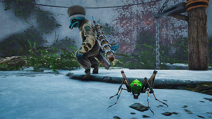 Automaton funkcjonuje zupełnie niezależnie od działań sterowanego przez Was głównego bohatera - Biomutant: Pet Automaton - Biomutant - poradnik do gry
