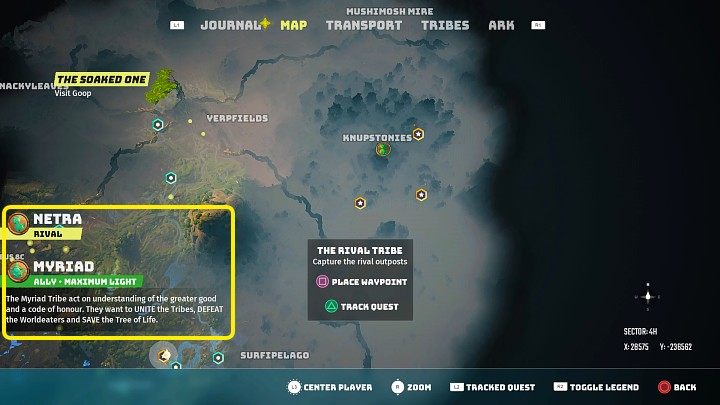 Na początku rozgrywki w Biomutant musicie zdecydować się, kto zostanie Waszym sojusznikiem - plemię Miriadów czy Plemię Jagnich - Biomutant: Wojna plemion/The Tribe War - solucja, opis przejścia - Biomutant - poradnik do gry