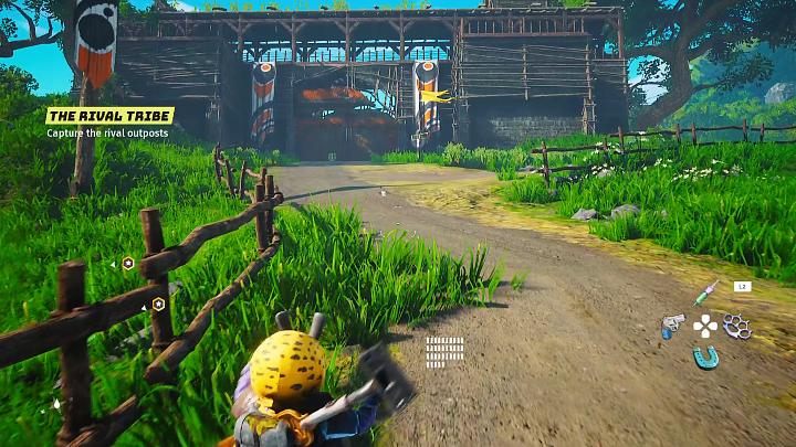 Posterunki wrogich plemion w grze Biomutant są mniejsze od fortów i łatwiejsze do zdobycia - Biomutant: Wojna plemion/The Tribe War - solucja, opis przejścia - Biomutant - poradnik do gry