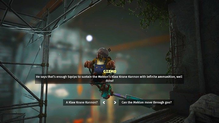Wróćcie do Gizmo i przekażcie mu złapane skwipy - Biomutant: Gizmo - solucja, opis przejścia - Biomutant - poradnik do gry