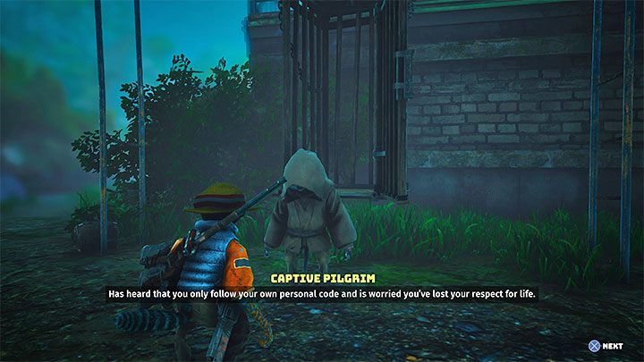 Punkty możecie też pozyskiwać wchodząc w interakcję z odnajdywanymi pojmanymi postaciami (Captives) - Biomutant: Bio-punkty, Punkty psioniczne - jak zdobywać? - Biomutant - poradnik do gry