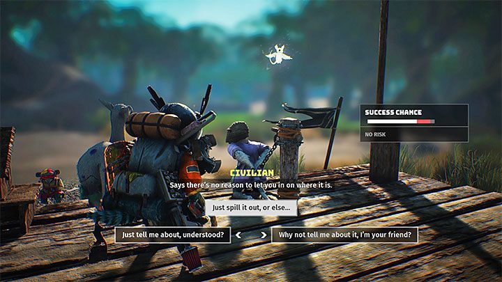 W trakcie polegania na perswazji gra może pozwolić wybierać pomiędzy kilkoma wariantami perswazji - Biomutant: Perswazja - jak zaliczyć próbę? - Biomutant - poradnik do gry