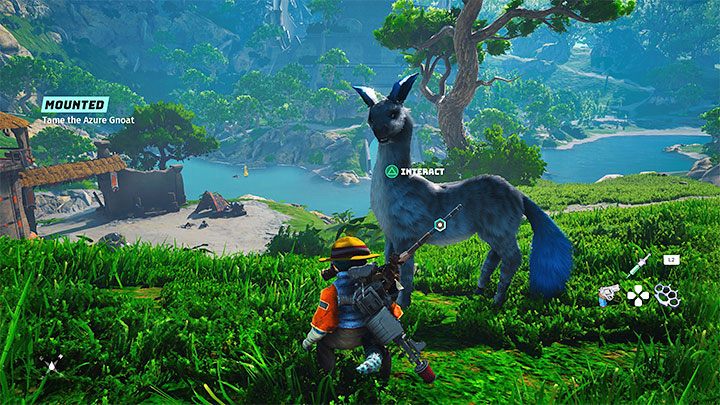 Mając nasiono możecie podejść do wierzchowca - Biomutant: Wierzchowce i maszyny - Biomutant - poradnik do gry