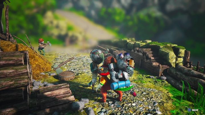 Jak zacząć: Porozmawiać z mężczyzną w mieście - Nambi (Namby) - Biomutant: Znajdź Dzyńdzwonki - solucja, opis przejścia - Biomutant - poradnik do gry