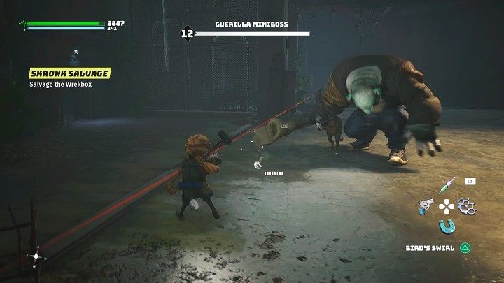 Dostępu do skrzyni z potrzebną częścią broni miniboss z obstawą - Biomutant: Glutomir/Goop - solucja, opis przejścia - Biomutant - poradnik do gry