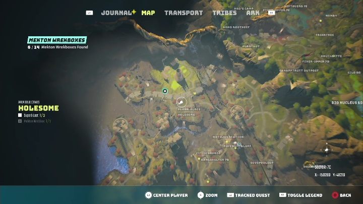 Lokalizacja: Dziurnia (Holesome) - Biomutant: Mekton - solucja, opis przejścia - Biomutant - poradnik do gry