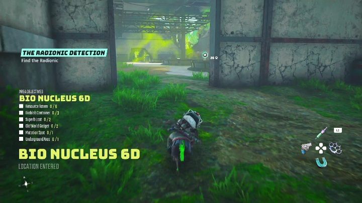 Lokalizacja: W zniszczonym budynku, w Biordzeniu 6D (Bio Nucleus 6D) - Biomutant: Znajdź Radioniki - solucja, opis przejścia - Biomutant - poradnik do gry