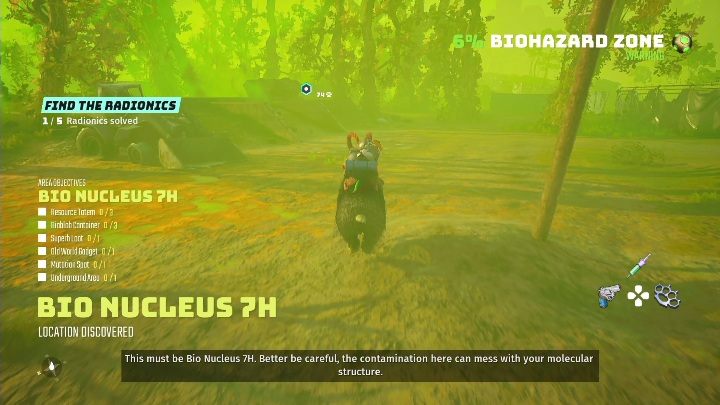 Lokalizacja: W zniszczonym budynku, w Biordzeniu 7H (Bio Nucleus 7H) - Biomutant: Znajdź Radioniki - solucja, opis przejścia - Biomutant - poradnik do gry