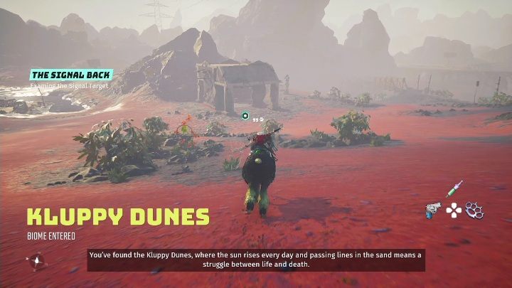 Skafander znajdziecie w Kluppy Dunes - Biomutant: Skafander tlenowy - solucja, opis przejścia - Biomutant - poradnik do gry