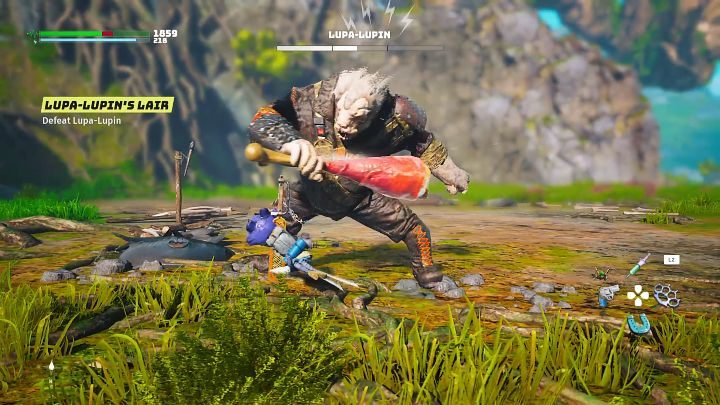 Walcząc w zwarciu uważajcie na ciosy zadawane od boku, ale także zza głowy i miażdżący chwyt - Biomutant: Mięsożerca/The Meat Eater - solucja, opis przejścia - Biomutant - poradnik do gry