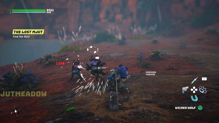 Dostępu do mjuta broni kilku przeciwników - Biomutant: Noko - solucja, opis przejścia - Biomutant - poradnik do gry