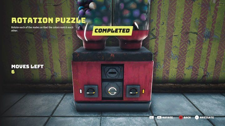 Zeskoczcie na sam dół i podejdźcie do automatu z gumami - Biomutant: Noko - solucja, opis przejścia - Biomutant - poradnik do gry