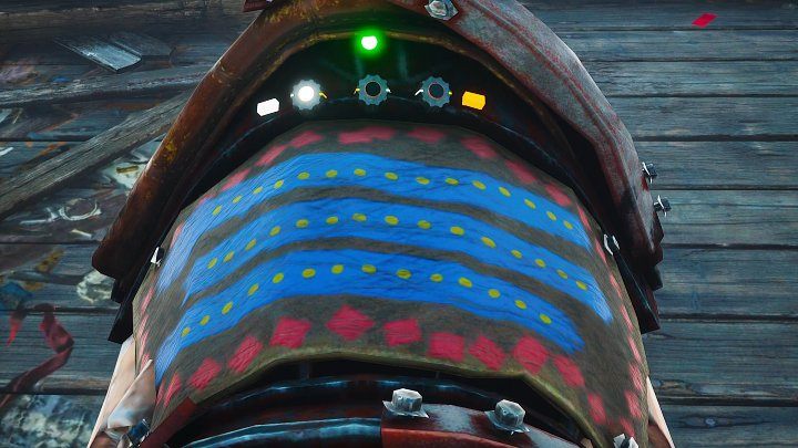 Wróćcie na górę i wejdźcie w interakcję z mekamjutem, a następnie ułóżcie proste puzzle rotacyjne, aby go uruchomić - Biomutant: Noko - solucja, opis przejścia - Biomutant - poradnik do gry