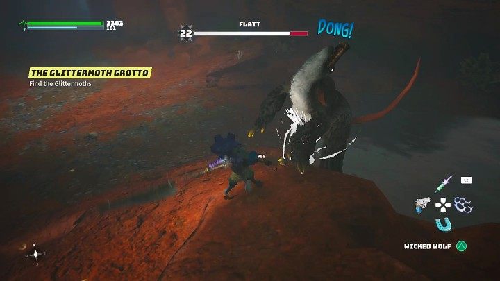 Po wejściu do groty będziecie musieli zmierzyć się tylko z jednym przeciwnikiem, który nie powinien sprawić Wam problemu - Biomutant: Noko - solucja, opis przejścia - Biomutant - poradnik do gry