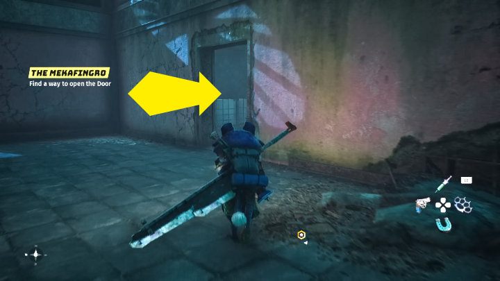 Główne drzwi będą zamknięte i nie będziecie mogli ich sforsować - Biomutant: Zium/Whiz - solucja, opis przejścia - Biomutant - poradnik do gry