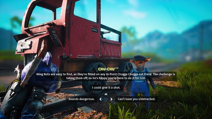 Niestety, Ziumowi nie udało się otworzyć włazu do ośmionoga i tym razem poprosi Was o to, abyście odwiedzili Ciuch-Ciucha na Końcu Linii (End-of-the-Line) i dowiedzieli się, jak zdobyć smarprysk - Biomutant: Zium/Whiz - solucja, opis przejścia - Biomutant - poradnik do gry