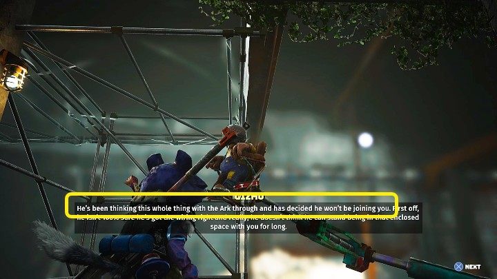 Niektórzy NPC, których spotkacie na swojej drodze w trakcie przechodzenia gry Biomutant mogą odmówić proponowanego miejsca na Arce, co może być związane np - Biomutant: Arka/The Ark - solucja, opis przejścia - Biomutant - poradnik do gry