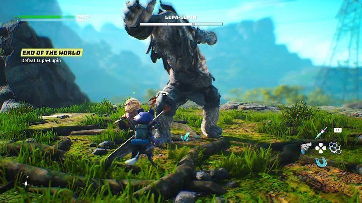 Gdy pozbawicie Lupa-Lupina pierwszej części paska zdrowia, do walki wmiesza się Sifu sojuszniczego plemienia - Biomutant: Koniec Świata/End of the World - solucja, opis przejścia - Biomutant - poradnik do gry